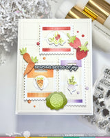 Waffle Flower Craft Postage Collage Seeds Details Die
