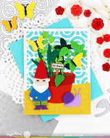 Waffle Flower Craft Happy Herbs Die