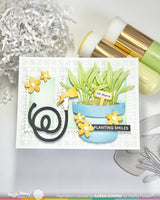 Waffle Flower Craft Happy Herbs Die