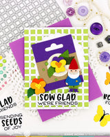 Waffle Flower Craft Happy Gnomes Die