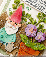 Waffle Flower Craft Garden Backdrop Die