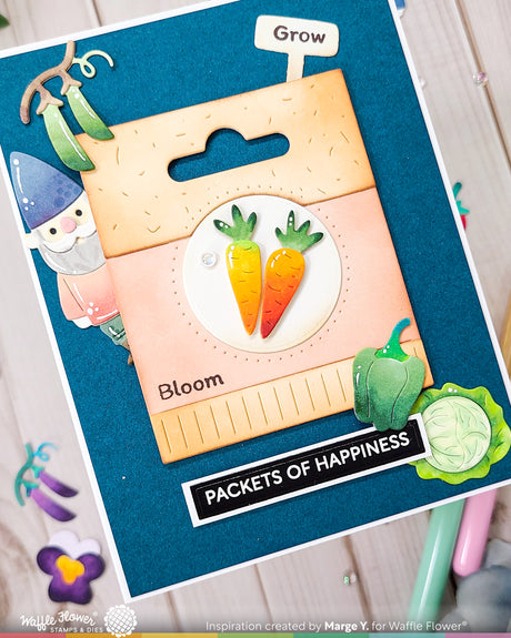 Waffle Flower Craft Seed Packet Die