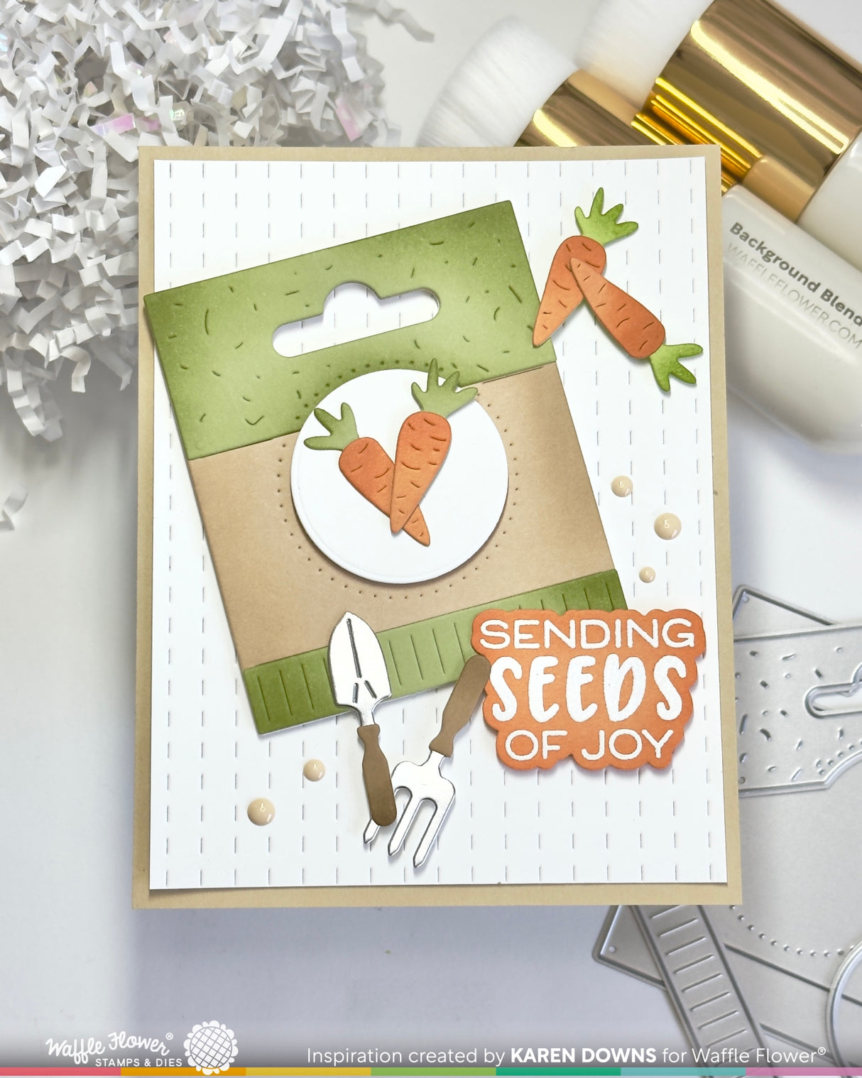 Waffle Flower Craft Seed Packet Die