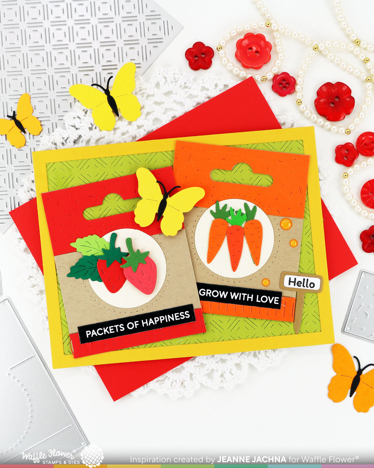 Waffle Flower Craft Seed Packet Die