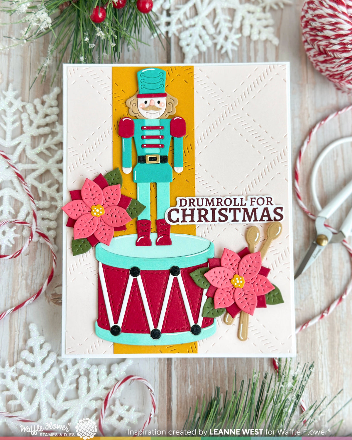 Waffle Flower Nutcracker Die - 422618