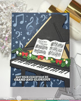 Waffle Flower Grand Piano Die - 422724