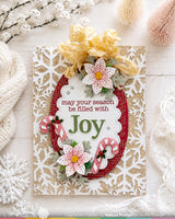 Waffle Flower Snowflake Frame Die - 422743