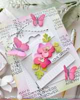 Waffle Flower Craft Postage Collage Garden Critters Die