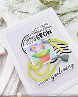 Waffle Flower Craft Postage Collage Gardening Add-ons Die