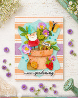Waffle Flower Craft Happy Gnomes Die