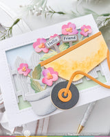 Waffle Flower Craft Garden Backdrop Die