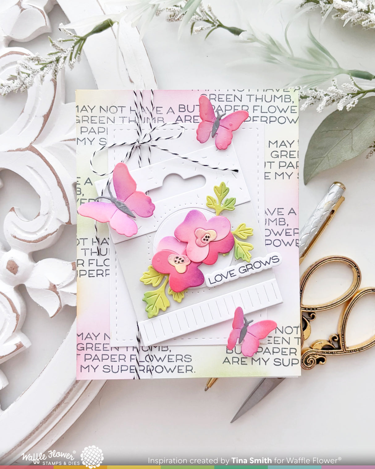 Waffle Flower Craft Seed Packet Die