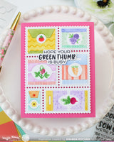 Waffle Flower Craft Postage Collage Seeds Details Die