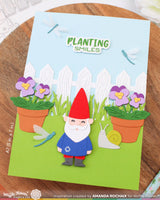 Waffle Flower Craft Happy Gnomes Die