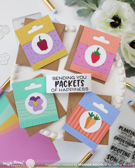 Waffle Flower Craft Seed Packet Die