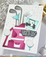 Waffle Flower Gone Golfing Die - 422540