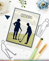 Waffle Flower Golfing Silhouettes Die - 422542