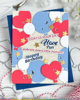 Waffle Flower Balloon Frame Die - 422573