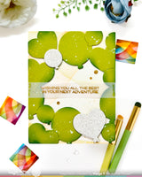 Waffle Flower Balloon Frame Die - 422573