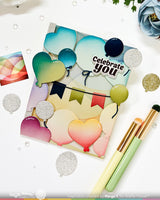 Waffle Flower Balloon Frame Die - 422573