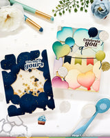 Waffle Flower Balloon Frame Die - 422573