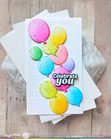 Waffle Flower Balloon Cluster Die - 422568