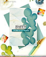Waffle Flower Balloon Cluster Die - 422568