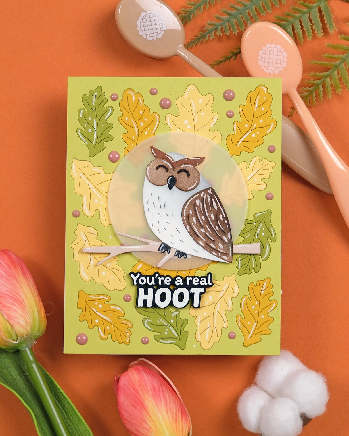 Waffle Flower Owl Duo Die-n-stencil - 422243