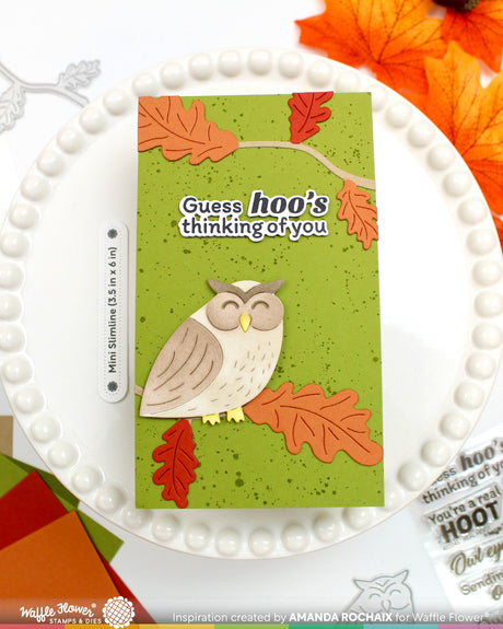 Waffle Flower Autumn Branch Die - 422246