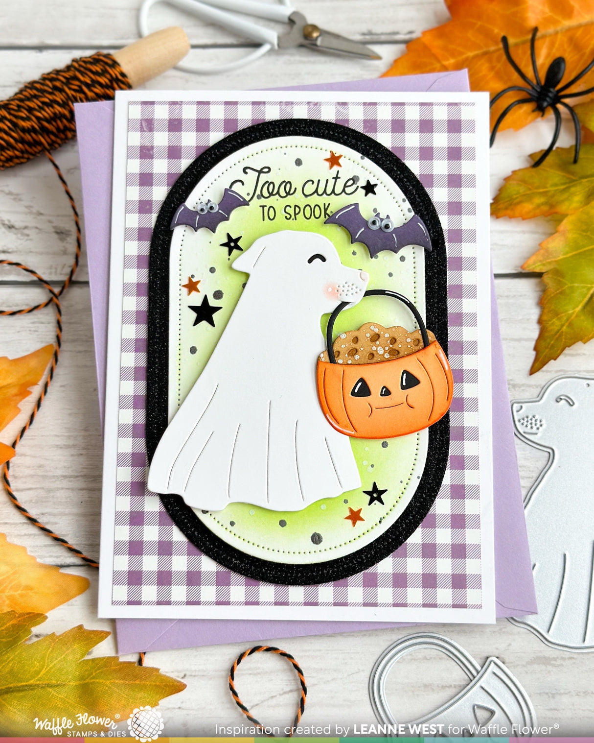 Waffle Flower Happy Haunting Dog Die - 422603
