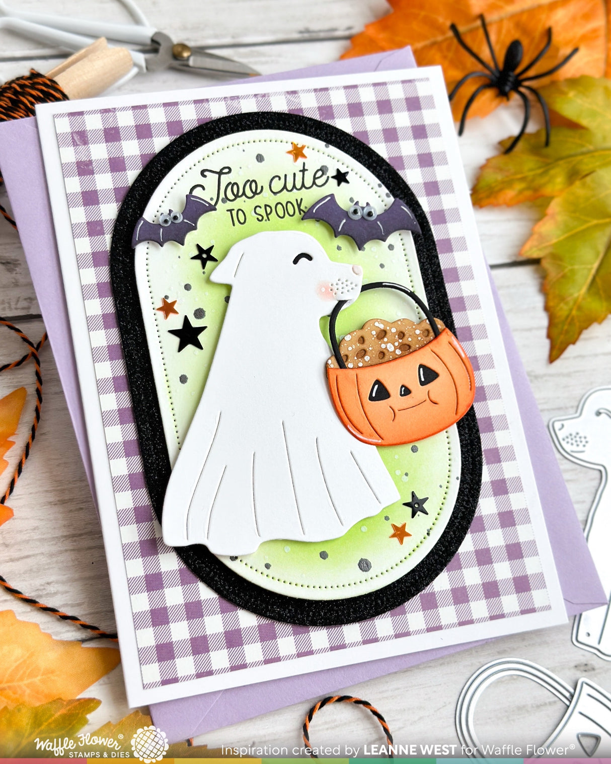 Waffle Flower Happy Haunting Dog Die - 422603