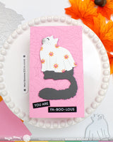 Waffle Flower Happy Haunting Cat Die - 422604
