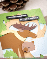 Waffle Flower Woodland Hugs Die - 422248