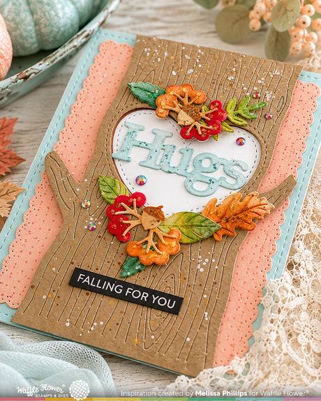 Waffle Flower Woodland Hugs Die - 422248