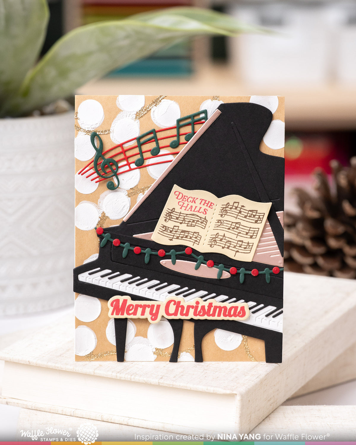 Waffle Flower Sheet Music Die - 422744