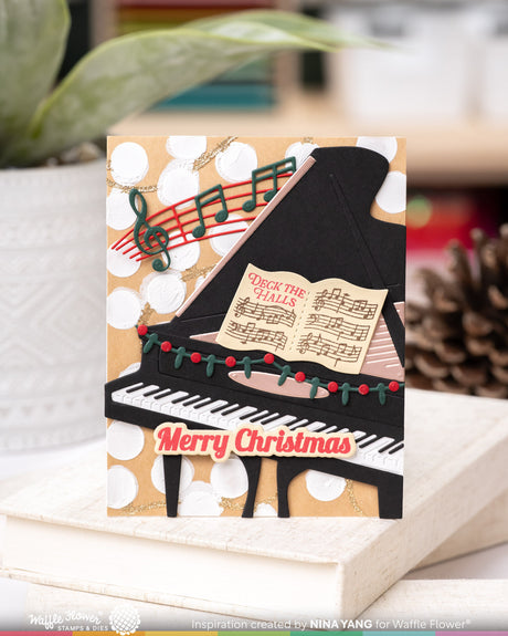 Waffle Flower Sheet Music Die - 422744