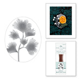 Spellbinders Gingko Leaves 3D Wax Seal Stamp from the Woodland Tales Collection