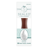 Spellbinders Fern Leaf 3D Wax Seal Stamp from the Woodland Tales Collection