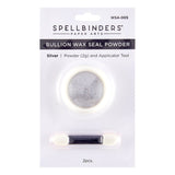 Spellbinders Silver Bullion Wax Seal Powder from the Clear Seal Maker Tool Collection