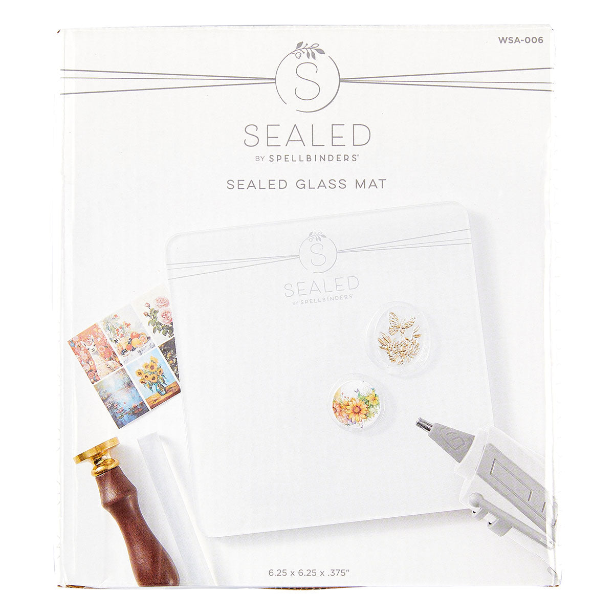 Spellbinders Sealed Glass Mat from the Clear Seal Maker Tool Collection