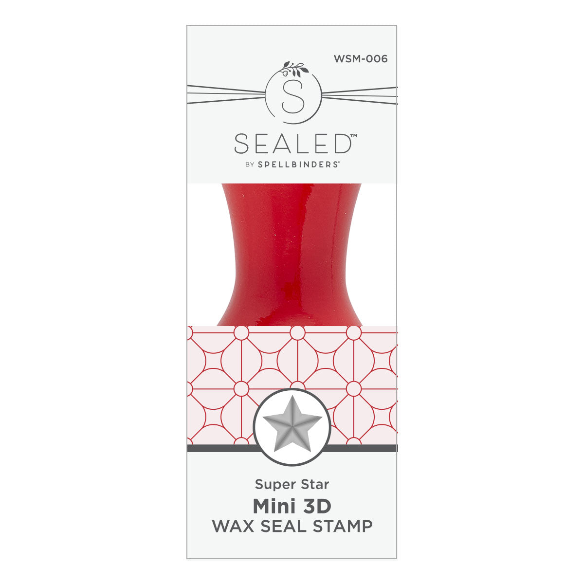 Spellbinders Super Star Mini 3D Wax Seal from the Holiday Magic Collection