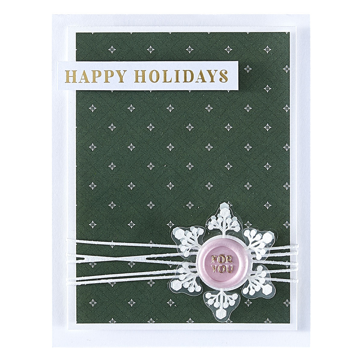 Spellbinders For You Mini 3D Wax Seal from the Holiday Magic Collection