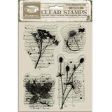 Stamperia Herbarium Silvae Clear Stamp Botanic (WTK231)