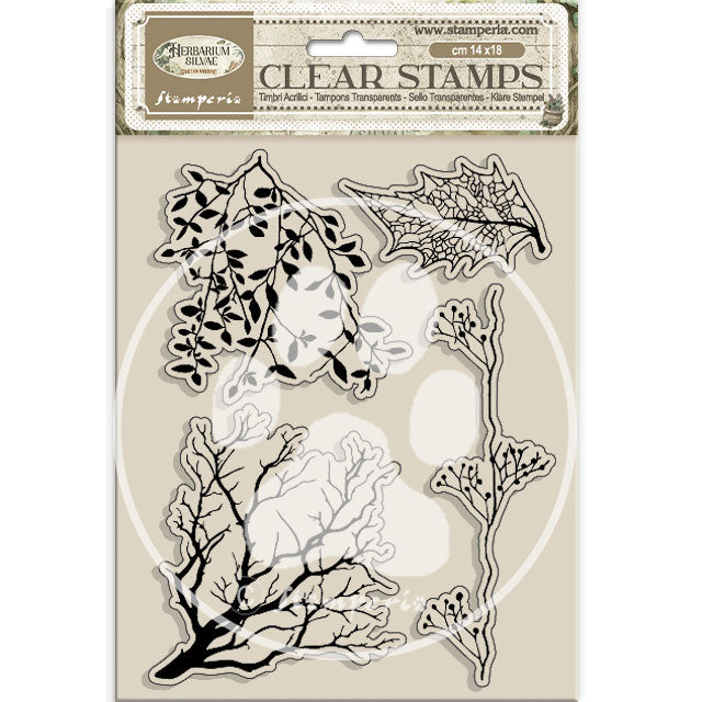 Stamperia Herbarium Silvae Clear Stamp Tree Branches (WTK232)
