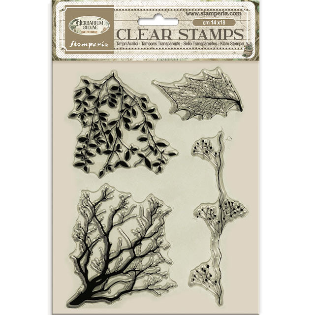 Stamperia Herbarium Silvae Clear Stamp Tree Branches (WTK232)