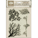 Stamperia Herbarium Silvae Clear Stamp Tree Branches (WTK232)