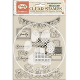 Stamperia Family Clear Stamp – Party (WTK233)