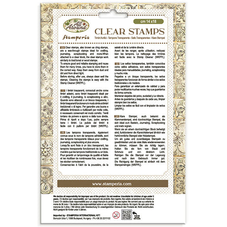 Stamperia All Around Clear Stamp (WTK241)