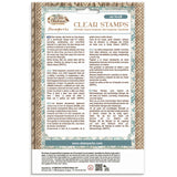 Stamperia White Christmas Clear Stamps by Cristina Radovan - WTK245