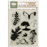 Stamperia Flowers and Poems Clear Stamps - WTK247
